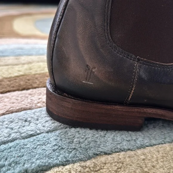 Frye Tyler Chelsea NWT - Dark Brown (Sz 10.5) - Picture 6 of 11